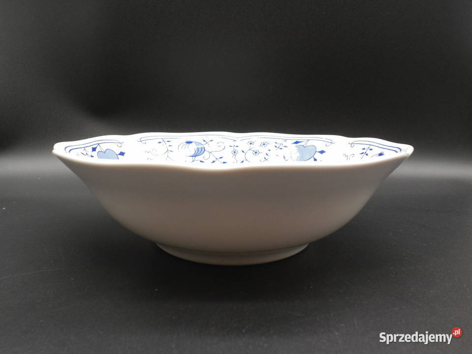 Porcelanowa miska wzór cebulowy Antoinette wielkopolskie Raszków
