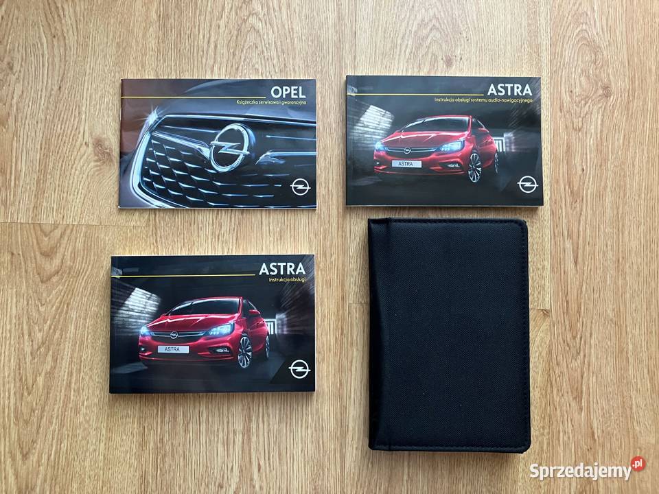 Etui instrukcja obsługi Opel Astra K Warszawa