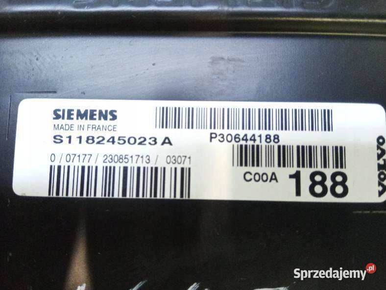 STEROWNIK SILNIKA S118245023A Volvo V40 I 19 B