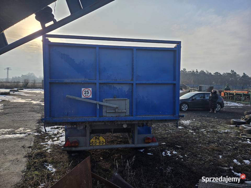Przyczepa wywrotka nieuszkodzony opolskie Nysa sprzedam