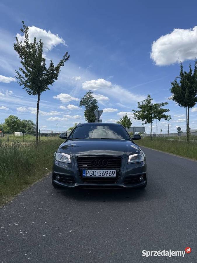 Audi A3 8P Sportback SLine Quattro najbogatsza Grodzisk Wielkopolski