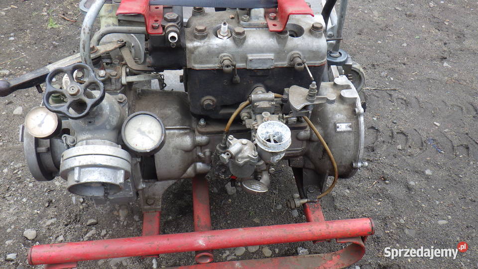 Pompa Strazakcka Spalinowa Niemiecka 2 sztuki