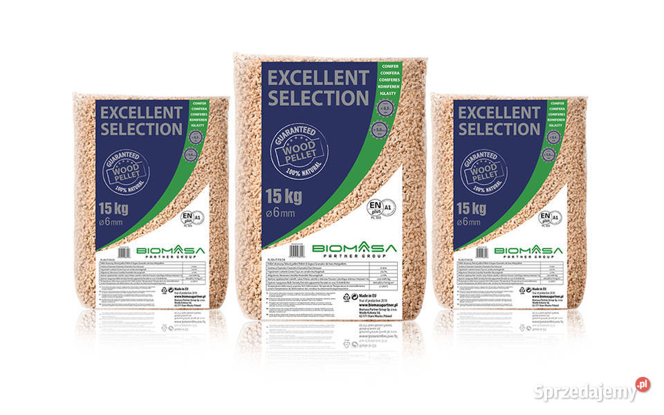 Pellet drzewny Excellent Selection Dostawa Raty Dom i Ogród zachodniopomorskie Bierzwnik