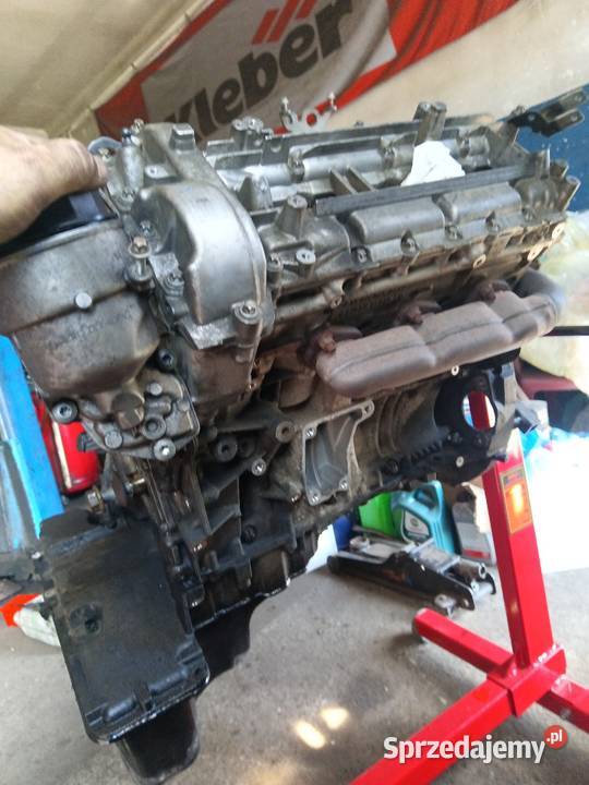 Silnik Mercedes 350cdi OM 642950 Uszkodzony Głowice cylindrów Ossala