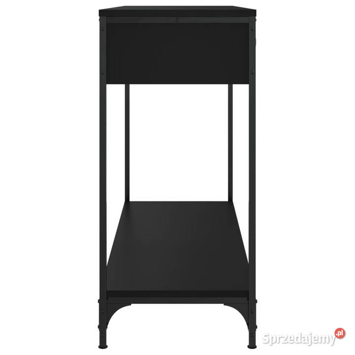 Stolik konsolowy czarny 100x345x75 WM834170 Warszawa