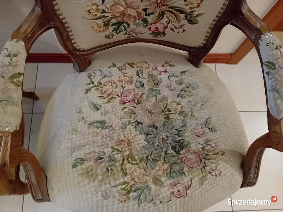 Fotele w stylu ludwikowskim 2 zachodniopomorskie Szczecin