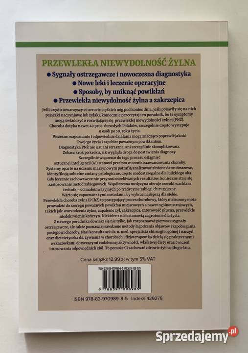 Przewlekła niewydolność żylna poradnik Zadbaj o