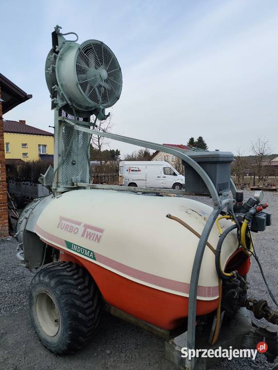 Opryskiwacz sadowniczy Induma TurboTwin 1600l nieuszkodzony Janiszów sprzedam