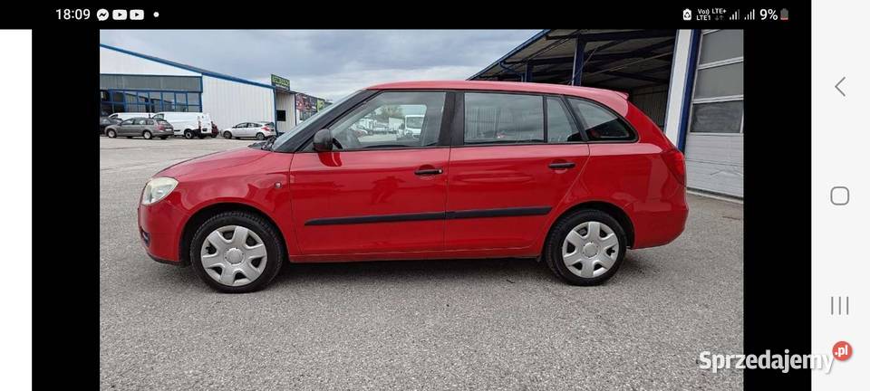 Skoda Fabia Combi 12 czerwony Chrzanów
