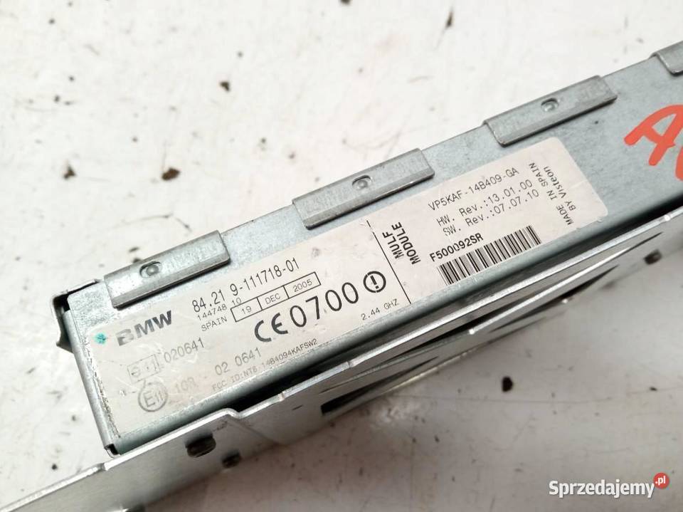 MODUŁ BLUETOOTH 9111718 Bmw Seria 3 V 20052012