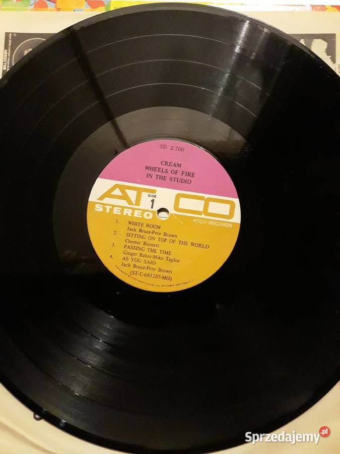 CREAM Wheels of Fire orginał 1968made in USA Płyty i kasety Rzeszów
