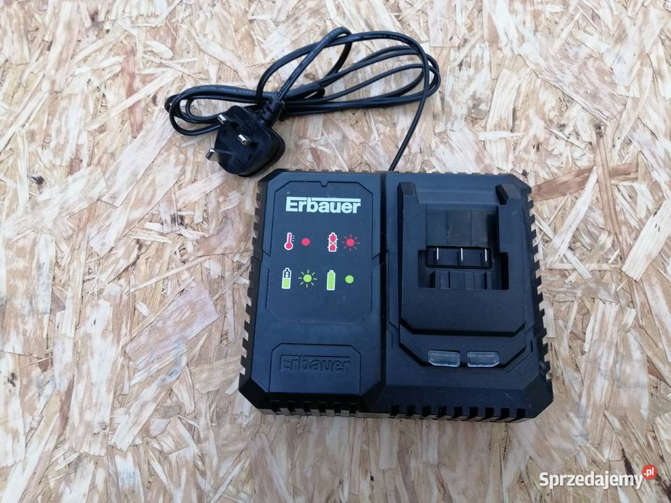SZLIFIERKA KĄTOWA ERBAUER EAG18Li 18V 1x4Ah Wyrzeka