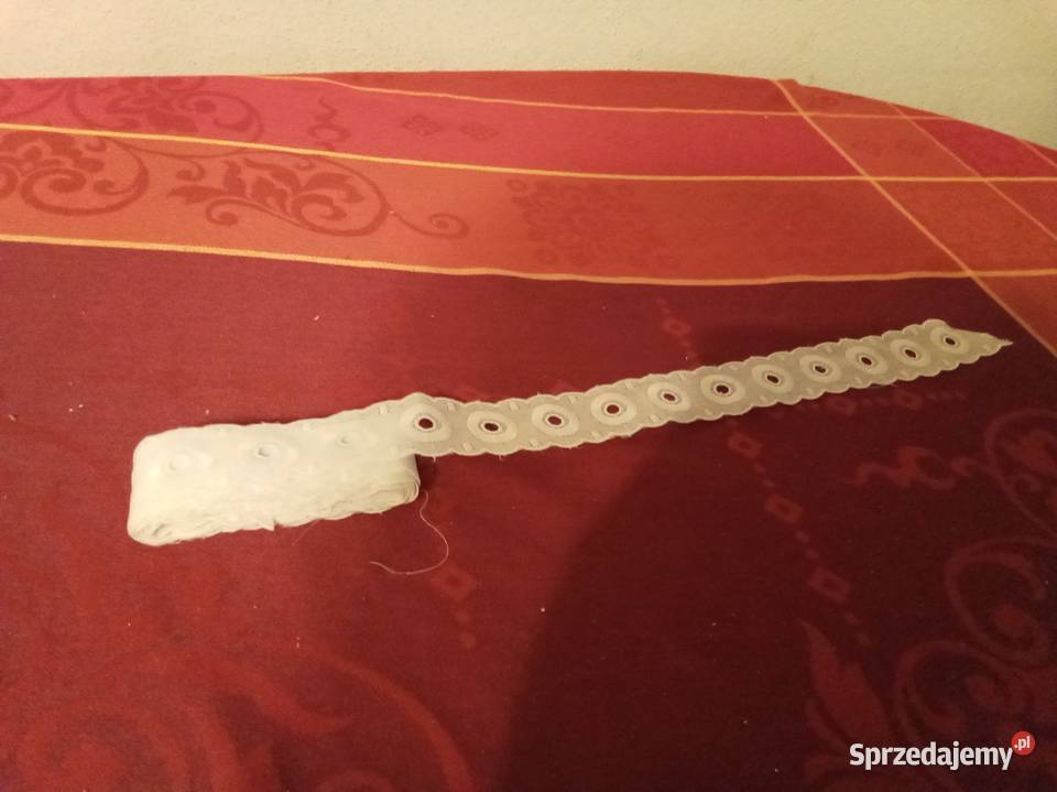 Koronka biała gipiura 3m do obszycia Warszawa