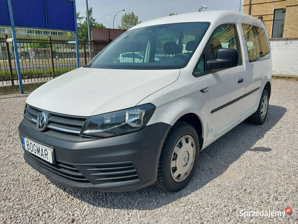 Volkswagen Caddy 20 TDI 5 os SALON 100 mazowieckie Warszawa