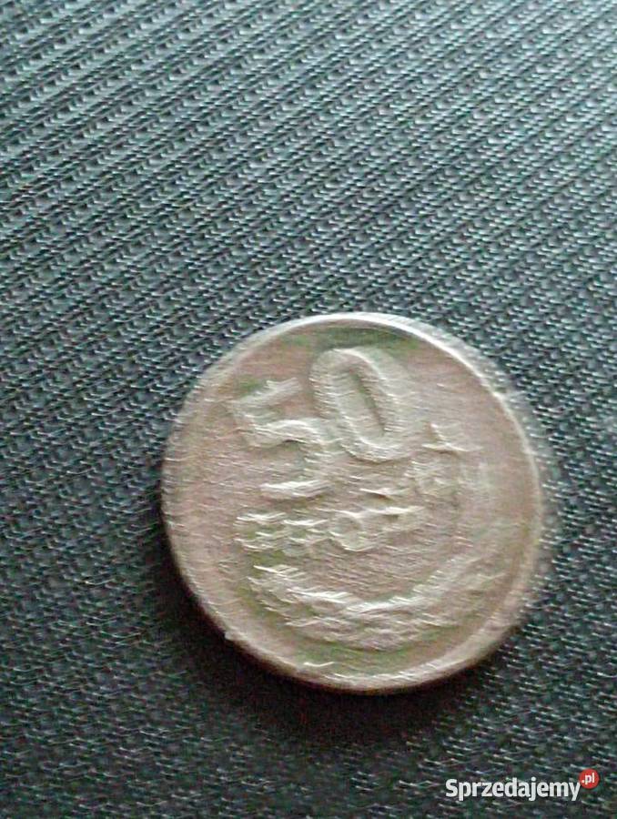 Sprzedam miedzionikiel 50 gr 1949 r bzm Chełm