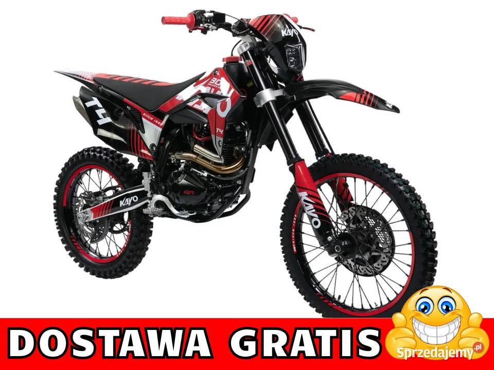 Dostawa Cross Dirt Bike KAYO T4 300 ENDURO Mocny sprzedam