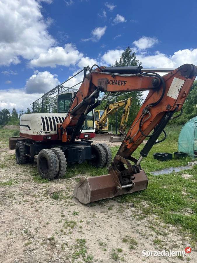 Koparka Schaeff 2004 hml 42 terex tw85 110 umowa Maszyny budowlane Suchedniów