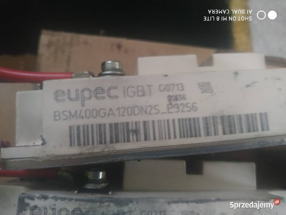 Eupec Moduł IGBT tyrystor szybki BSM400GA120DNS Lublin sprzedam