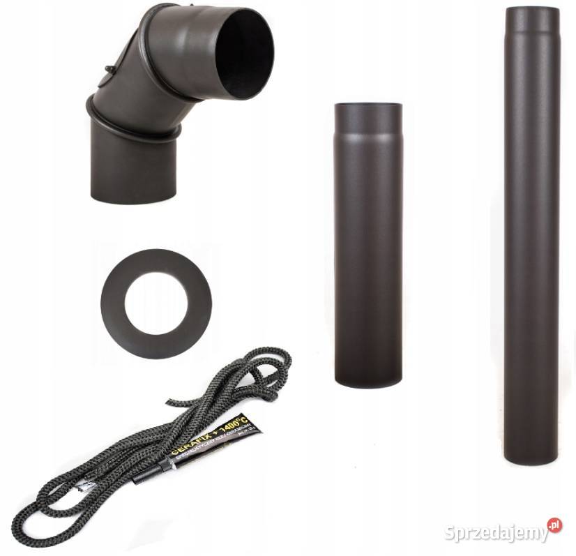 ZESTAW PRZYŁĄCZENIOWY DO PIECA FI 150 KOLANO