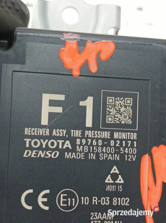 MODUŁ 8976002171 E16 E18 CIŚNIENIA OPON Toyota