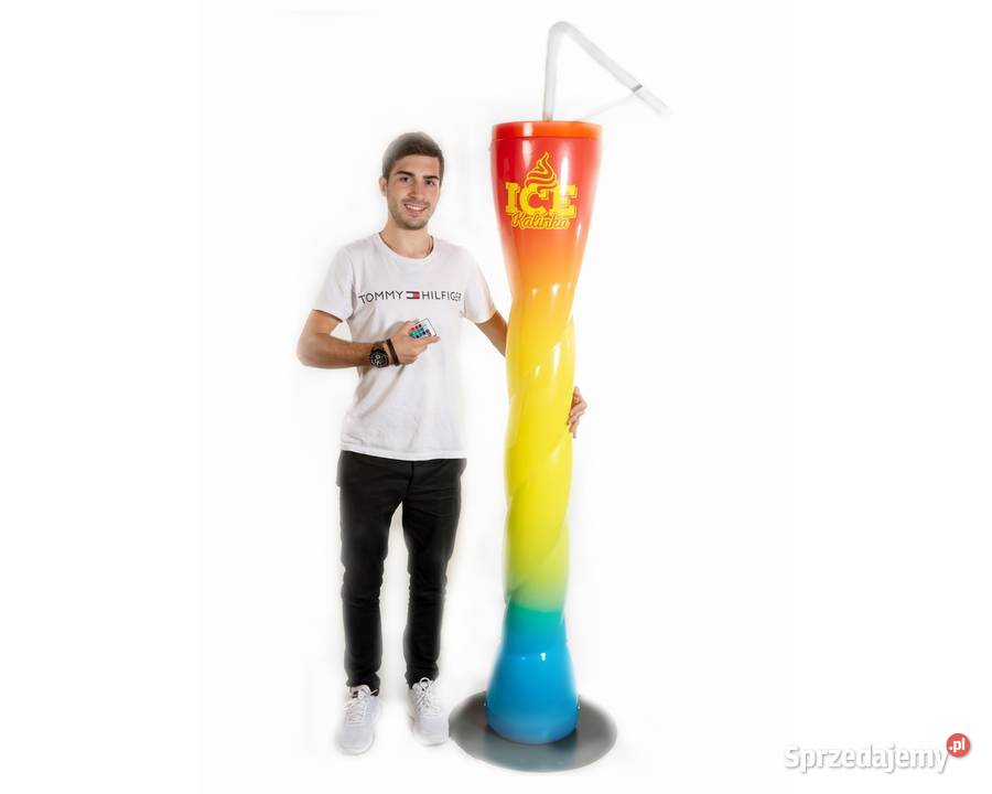 Makieta kielich kubek 3D model slushy granita Sandomierz