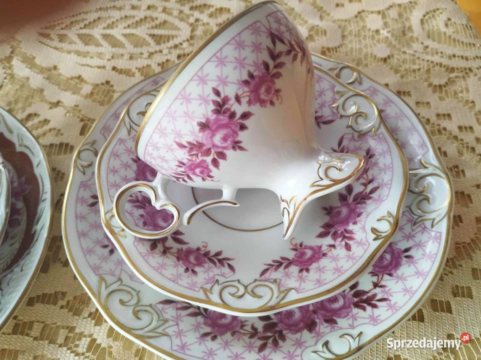 porcelanowe trio filiżanka PMP
