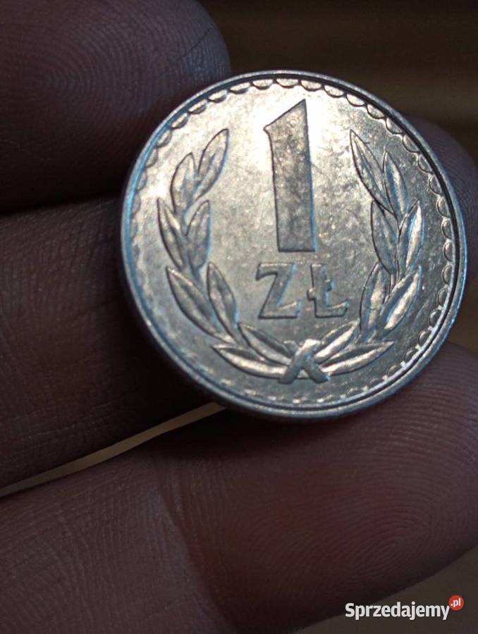 Sprzedam monete 1 zloty 1982 nierowny rant Chełm