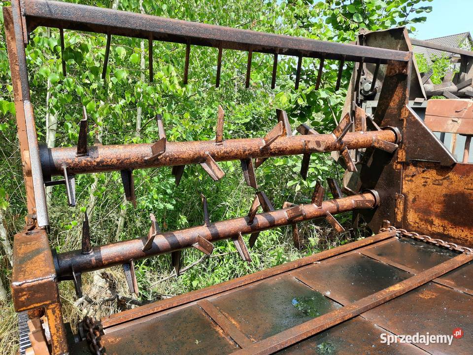 Rozrzutnik obornika jednoosiowy 25t Warfama Bucze