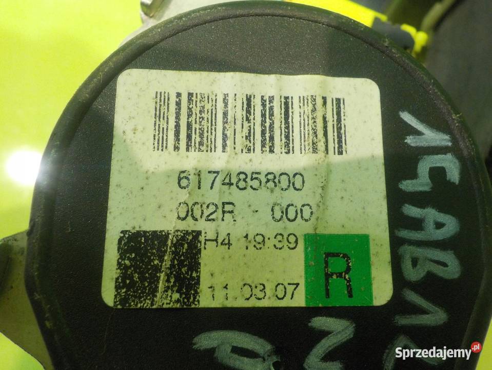 NISSAN NV200 11r pas bezpieczenstwa prawy przod Suków sprzedam