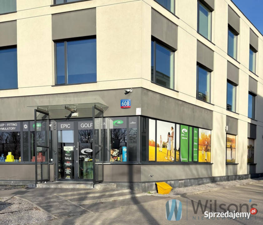 Lokal na wynajem Warszawa Wał Miedzeszyński handlowo-usługowy
