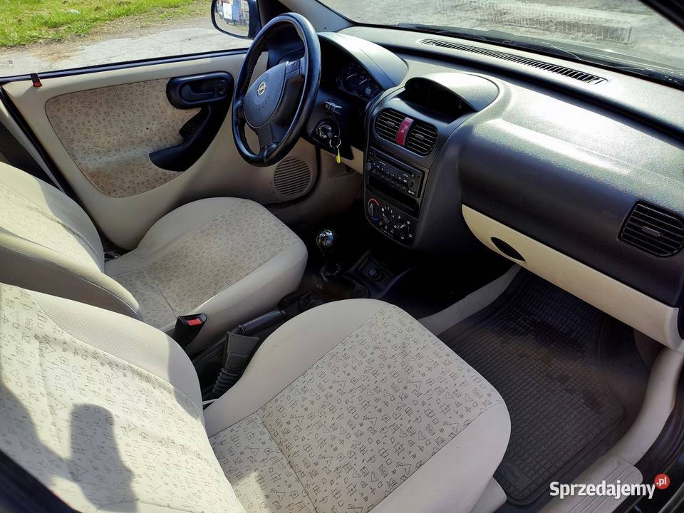Opel Corsa C 12 2001 Klima Jasny Środek 193000km Corsa Jasło