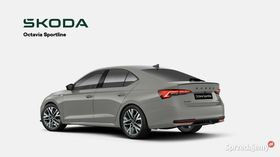 koda Octavia Sportline 15 TSI mHEV 150 DSG przyciemniane szyby