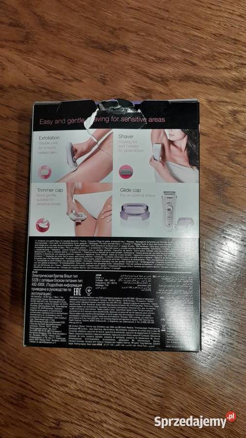 Golarka Damska Braun Dębowiec