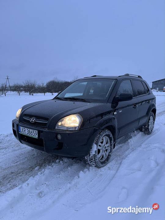 Hyundai Tucson 20 CRDI 4x4 2009 skórzana tapicerka lubelskie Annopol