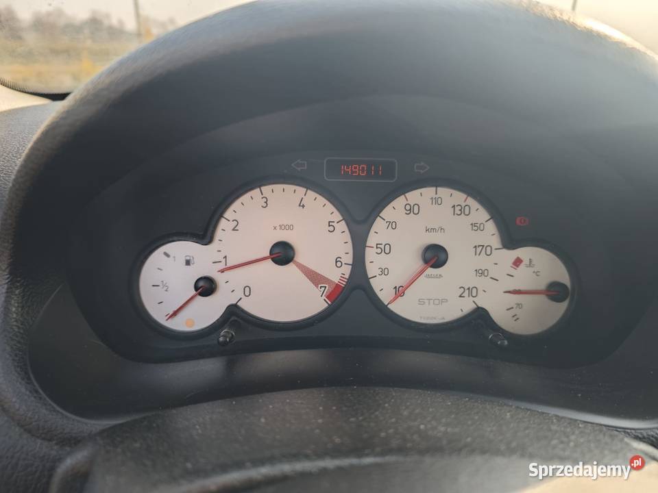 Peugeot 206 14 5drzwiowy 2007r Uniejów