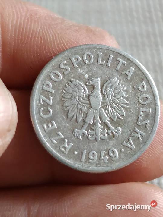 Sprzedam monete 50 gr 1949 r aqaq Chełm sprzedam