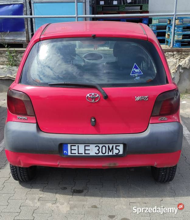 Toyota Yaris I 14 D4D w całości na części 320014km łódzkie Łęczyca
