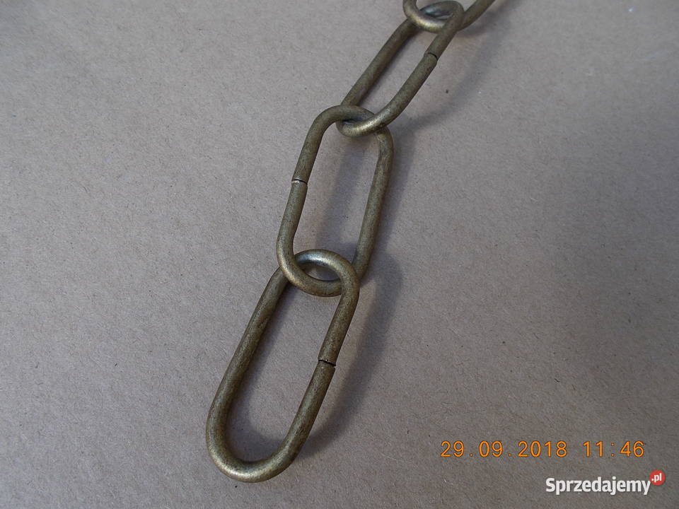 Łańcuch do lamp ładny kolor złoto malowane Oświetlenie