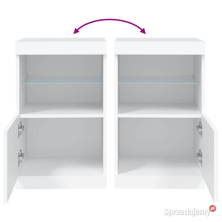 Szafka z oświetleniem LED biała 41x37x67 Warszawa sprzedam