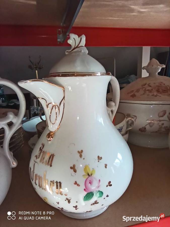 dzbanek do czekolady C T syg 1875 1909 r Z Gdańsk