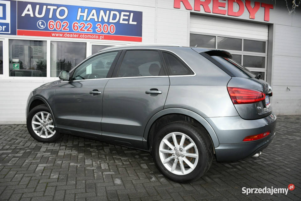 Audi Q3 20 TDI Serwis BiXenon LED Skóra Navi 162 przyciemniane szyby lubelskie Hrubieszów