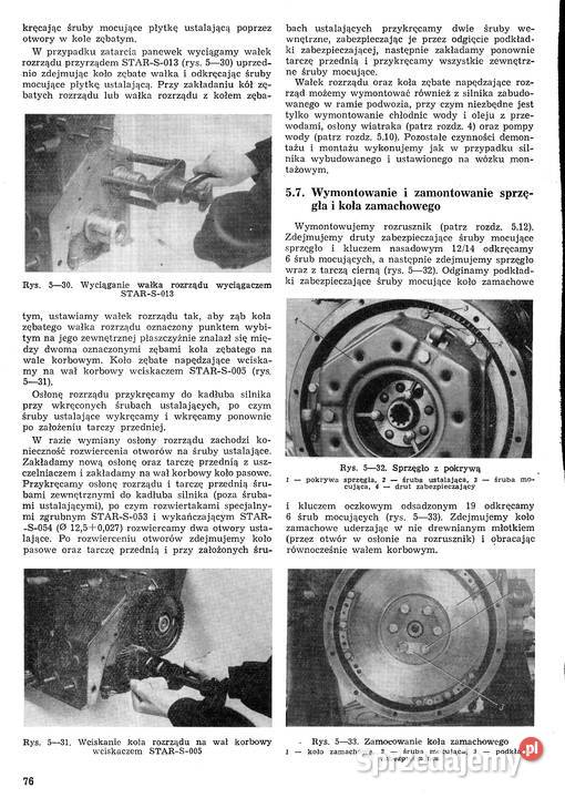 Star 66 star 660M1 instrukcja napraw Stalowa Wola