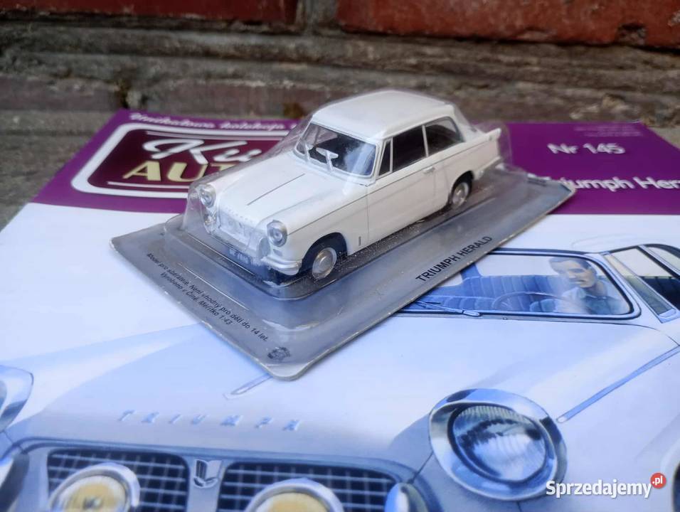 TRIUMPH HERALD Kultowe auta PRL model deagostini Warszawa