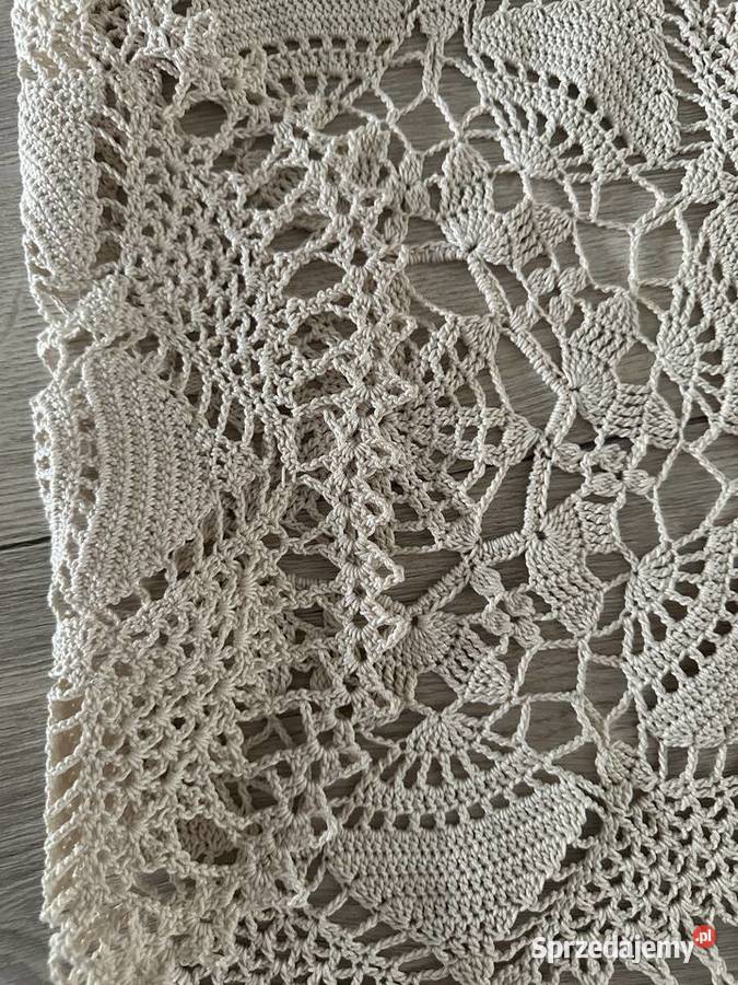 Serwetka szydełko okrągłe cacko śr 44 Łódź