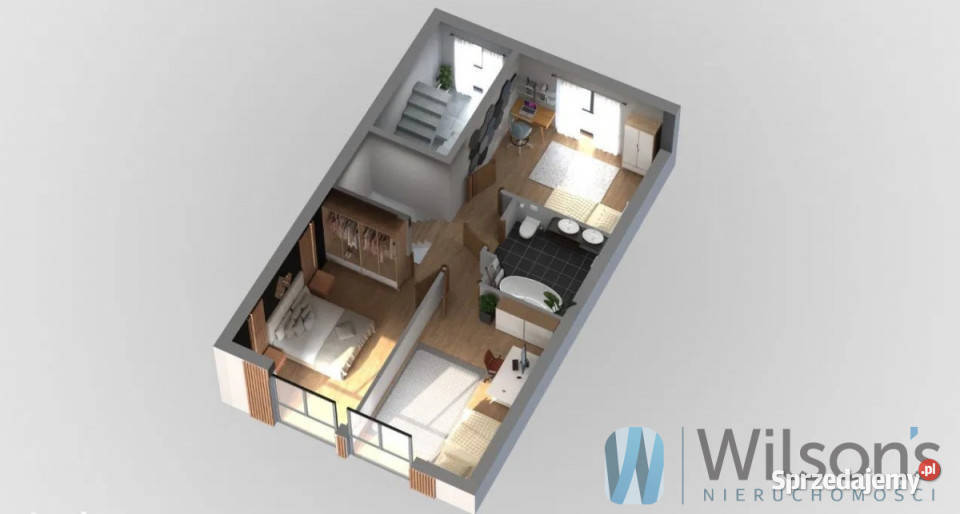 sprzedaży domu bliźniaka 107m2 Łoziska sprzedam