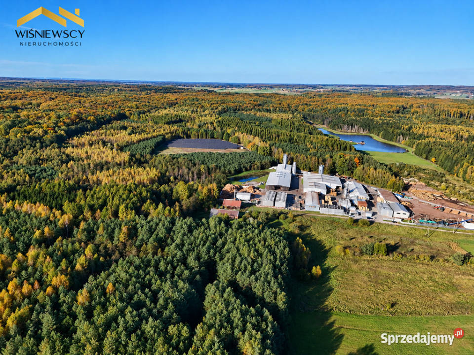 Dom z cegły do remontu działka 1900 m Kiełkuty