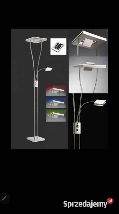Lampa podłogowa LED RGB pilot 1178055 HELIA Parzynów