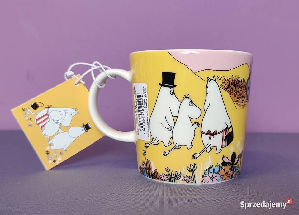 Muminki KUBEK Moomin Arabia Finland CZAS RODZINY Jasień