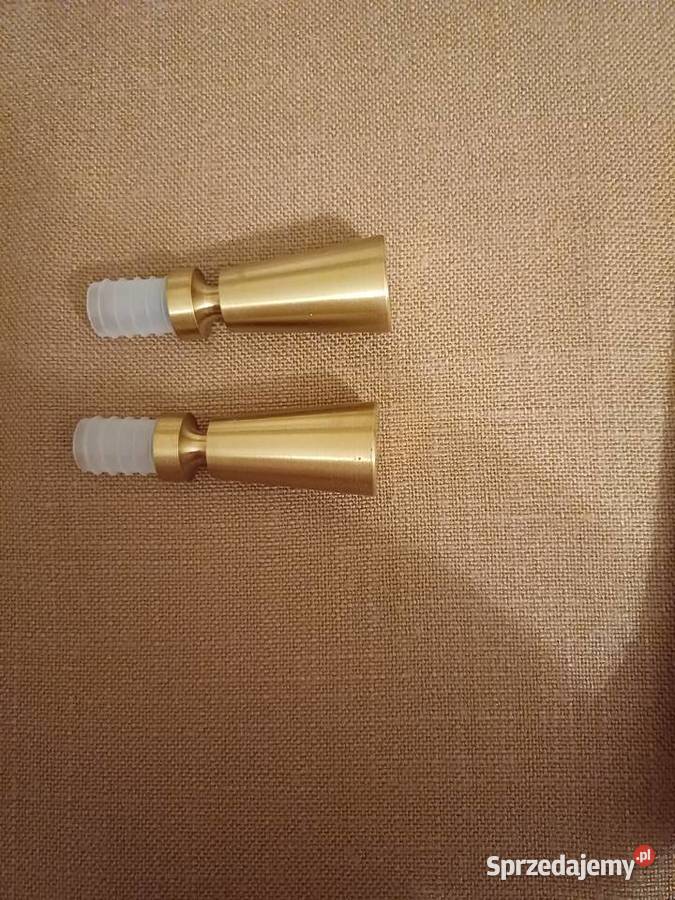 Mosiężne końcówki karnisza firmy Zegar Gdynia