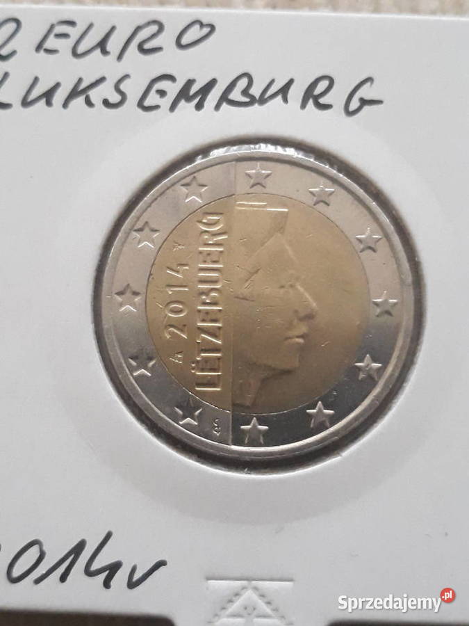 2 Euro Luksemburg 2014 r Numizmatyka Konin